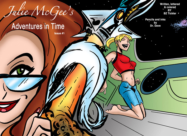 Julie McGee's Adventures in Time Issue #1 Cover Large.