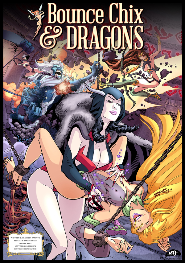 Bounce Chix and Dragons #2 Cover Large