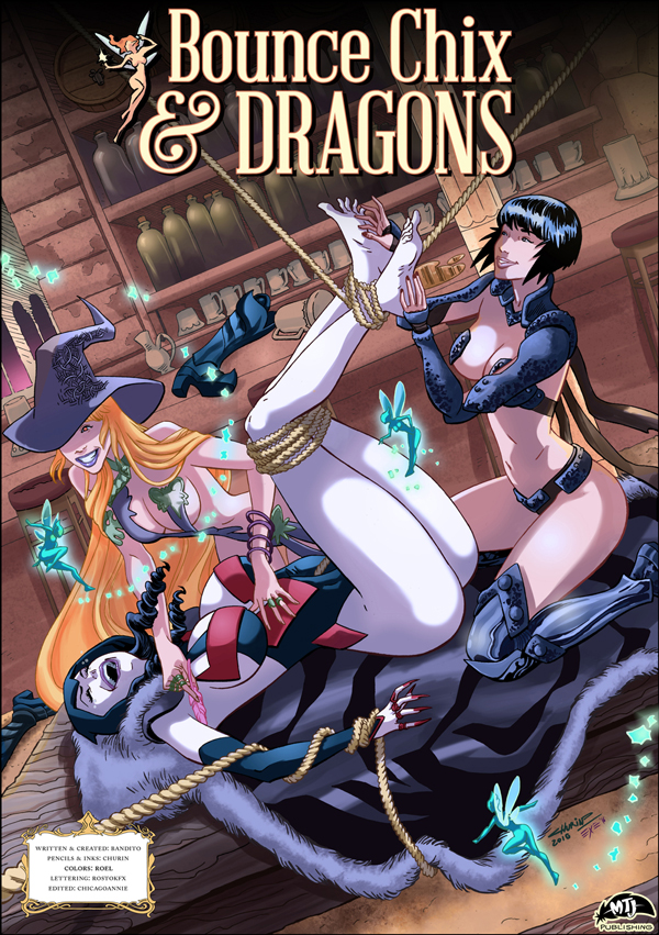 Bounce Chix and Dragons #3 Cover Large