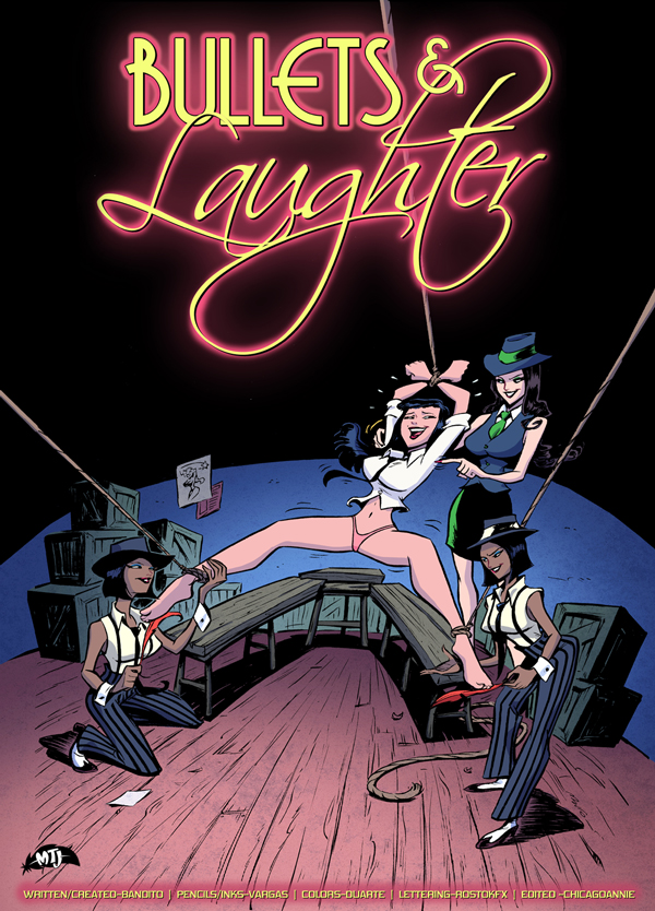 Bullets & Laughter #1 Cover Large