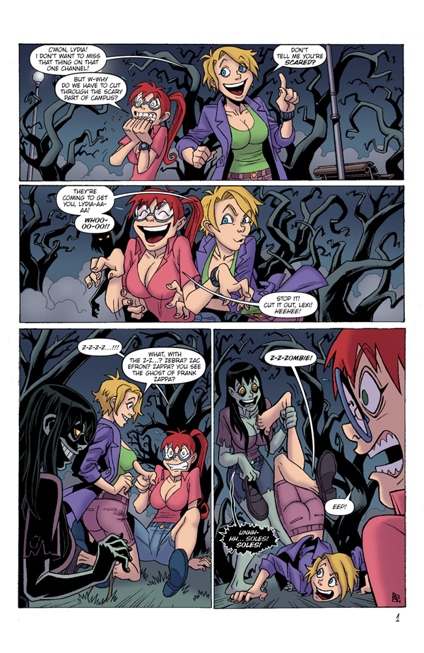 Lexi # 09: Zombie Apocalyp-Tickle Lunacy!!! Preview 1 Large