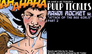 PULP TICKLES: Attack of the Bee Girls Part 2 cover thumb