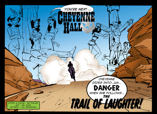 PULP TICKLES: THE TRAIL OF LAUGHTER! Cover Large