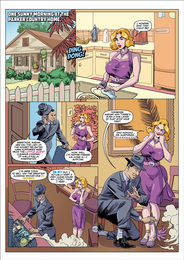 Secret Hysteria of Pepper Parker #17 Preview 1 Large