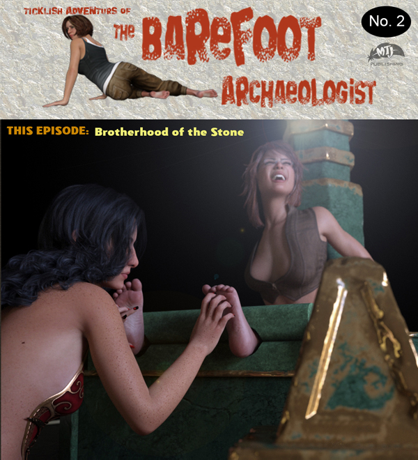 Ticklish Adventures of The Barefoot Archaeologist #2 Cover Large