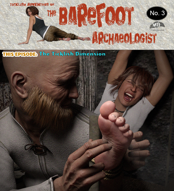 Ticklish Adventures of The Barefoot Archaeologist #3 Cover Large