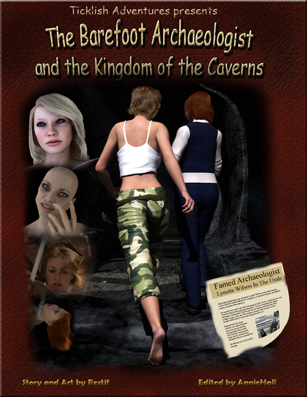 The Barefoot Archaeologist #2: The Kingdom of the Caverns Cover Large