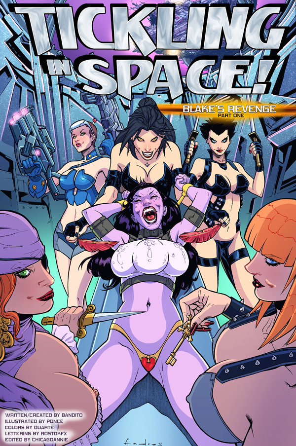 Tickling in Space 08: Blake's Revenge Part 1 Cover Large