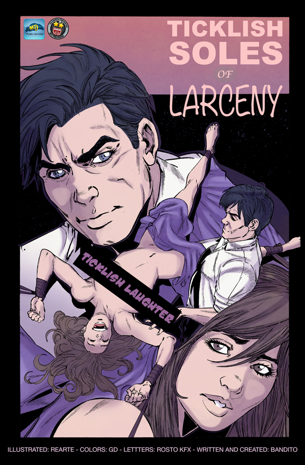 TICKLISH SOLES OF LARCENY #02 Cover Art