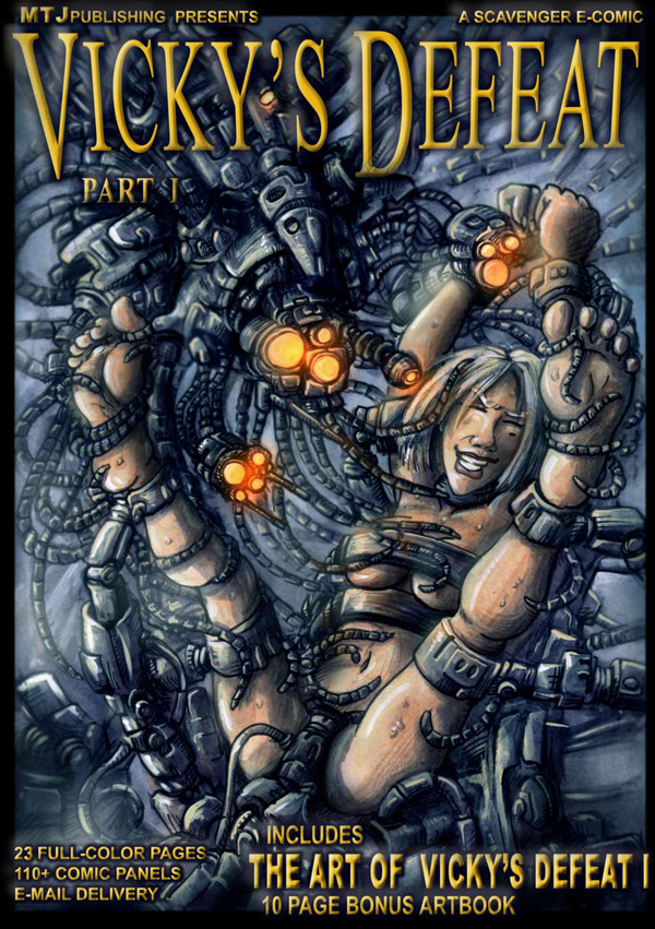 VICKY'S DEFEAT #01 Cover Large