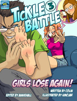 TICKLE BATTLE 3: Girls Lose Again! Cover Thumb
